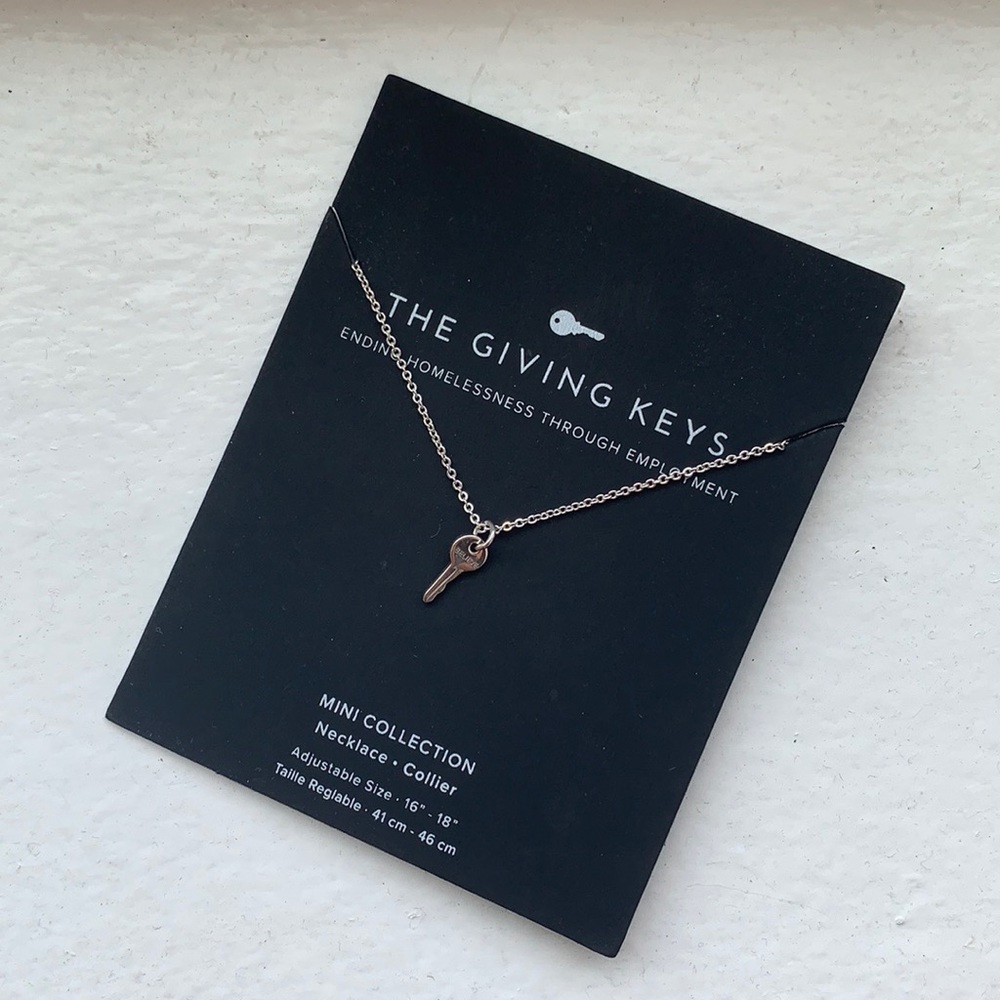 The Giving Key Mini Necklace